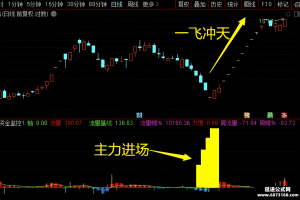 资金监控 通达信指标 副图公式 主力资金进场出场下载