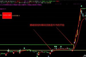 筹码顶颈线 通达信指标 主图公式 高手一看便懂