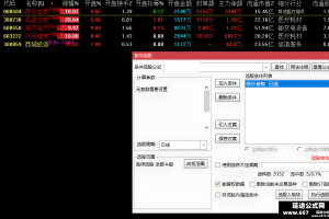 竞价天娱首板 通达信排序指标 副图/选股公式 全天数据不变